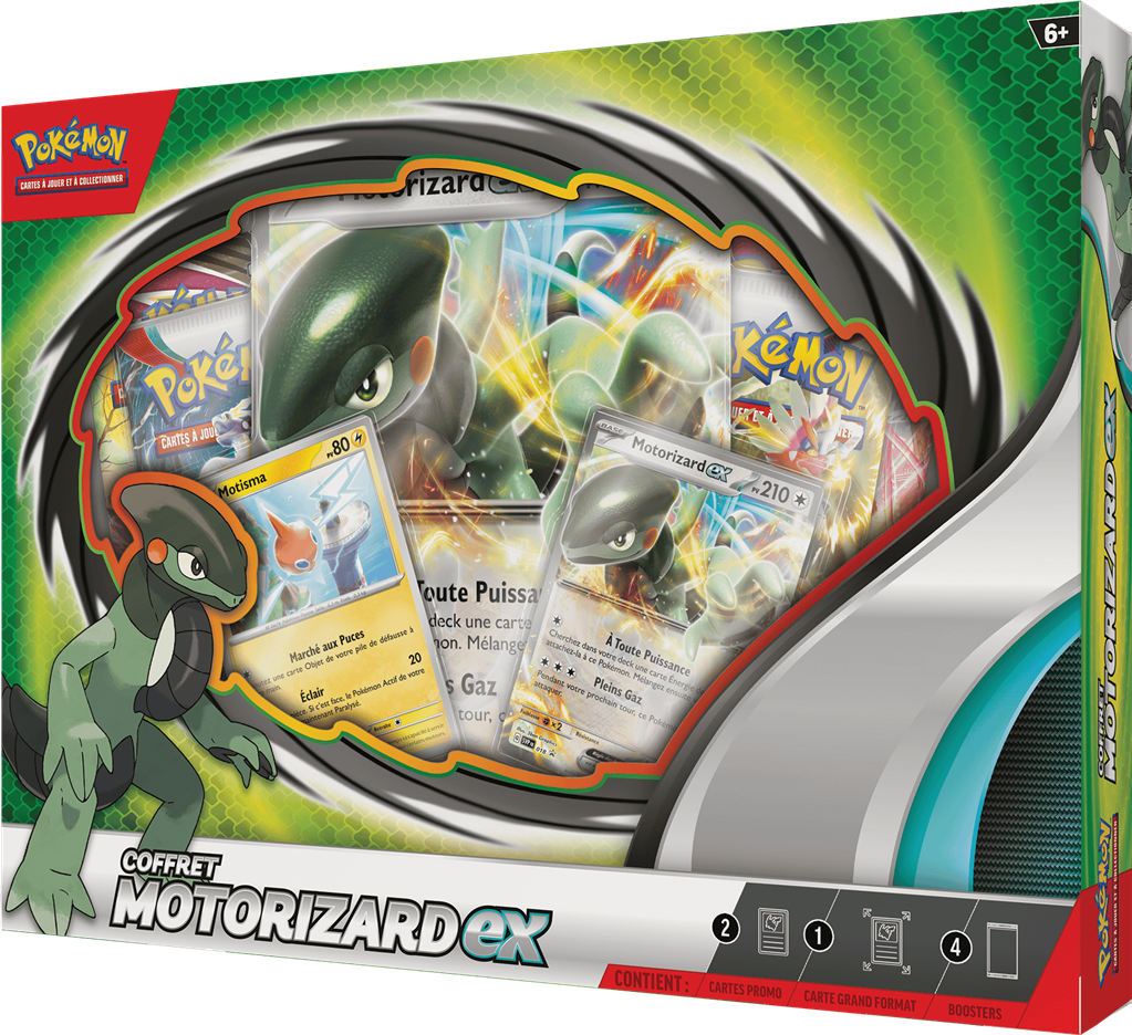 Pokémon : Coffret Motorizard ex