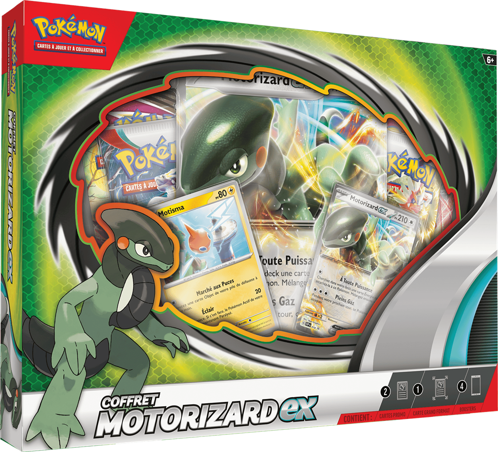 Pokémon : Coffret Motorizard ex