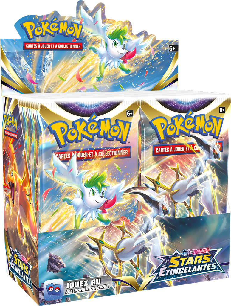 Pokémon EB09 : Epée & Bouclier - Stars Étincelantes - Boosters