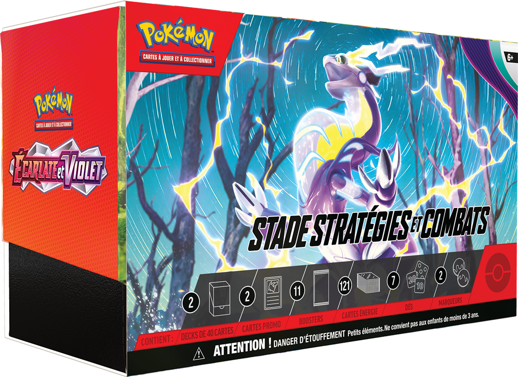 Pokémon EV01 : Écarlate & Violet - Stade Stratégies et Combats