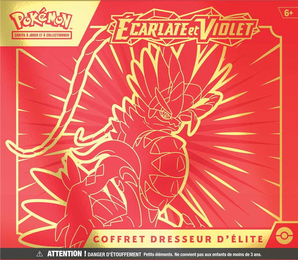 Pokémon EV01 : Écarlate & Violet - ETB Coffret Dresseur d'Élite