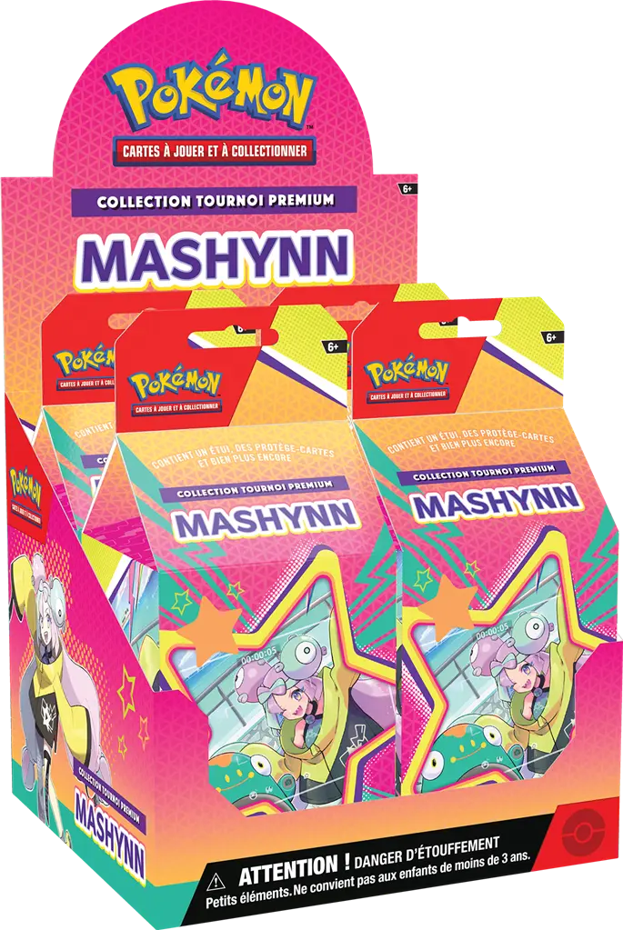 Pokémon : Collection Tournoi Premium Mashynn - Display