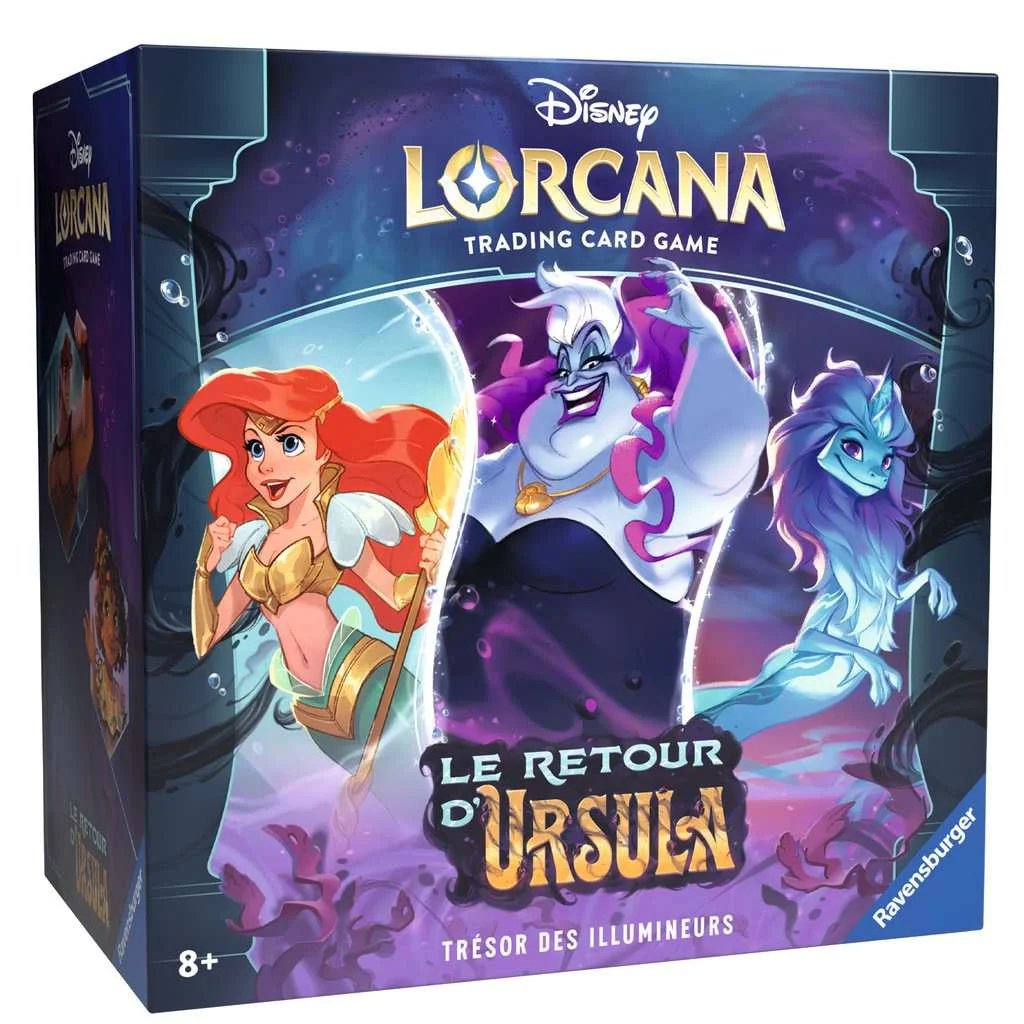 Disney Lorcana : Le retour d'Ursula - Coffret Trésor des Illumineurs (Trove Pack)