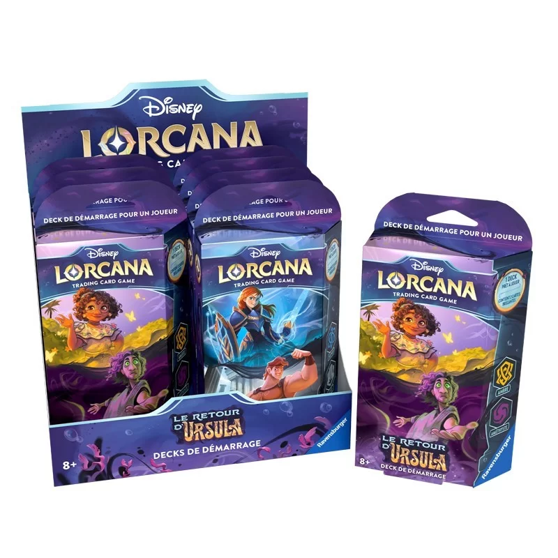 Disney Lorcana : Le retour d'Ursula - Starters Display