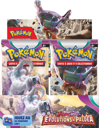 Pokémon - Portfolio A4 Écarlate et Violet : Évolution à Paldea (EV02) -  DracauGames