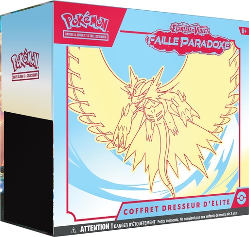 Pokémon EV04 : Écarlate & Violet - Faille Paradoxe - ETB Coffret Dresseur d'Élite