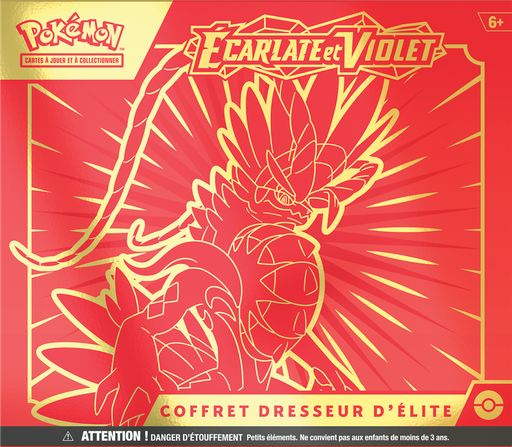 Pokémon EV01 : Écarlate & Violet - ETB Coffret Dresseur d'Élite