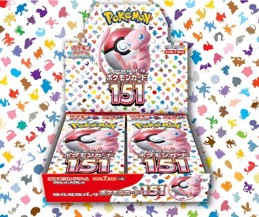 Pokémon sv2a: 151 JP - Display