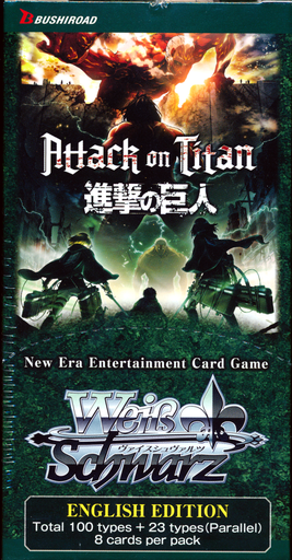 Weiss Schwarz - Attack on Titan - Booster Display